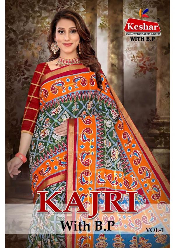 Keshar Kajri Vol-1 Cotton Designer Exclusive Saree Collection